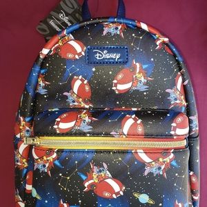 NWT Loungefly Disney Stitch Spaceship Backpack